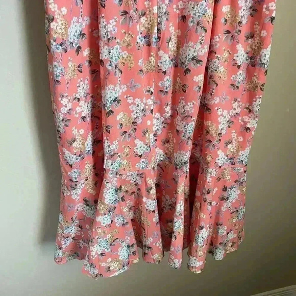 J. Crew Ruffle-hem Midi Dress Liberty Josephine - Picture 12 of 15